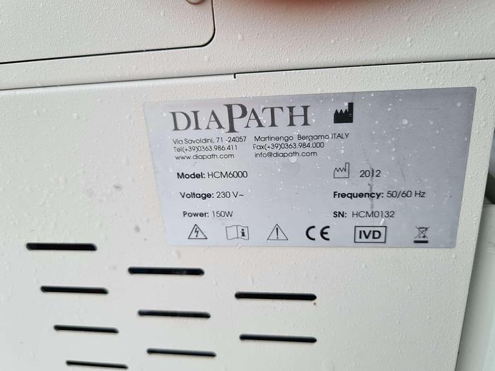 Used DiaPath HCM6000 Automatic Coverslipper
