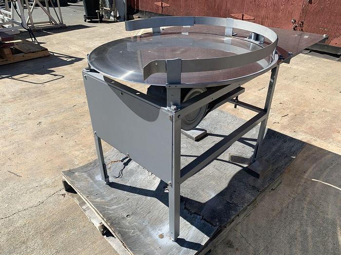 Used Table, Accumulation, 36", S/st, Mild Steel Frame, 1/2 HP, #S742551