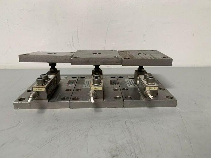 Used Lot of 3 Sensortronics Stainless Steel Load Cells 65083 Capacity 4000lbs