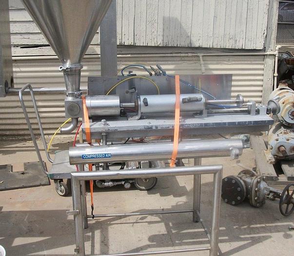 Used Filler, Piston, 1-Head, Hinds Bock, S/st, Mdl SP648 #S741322