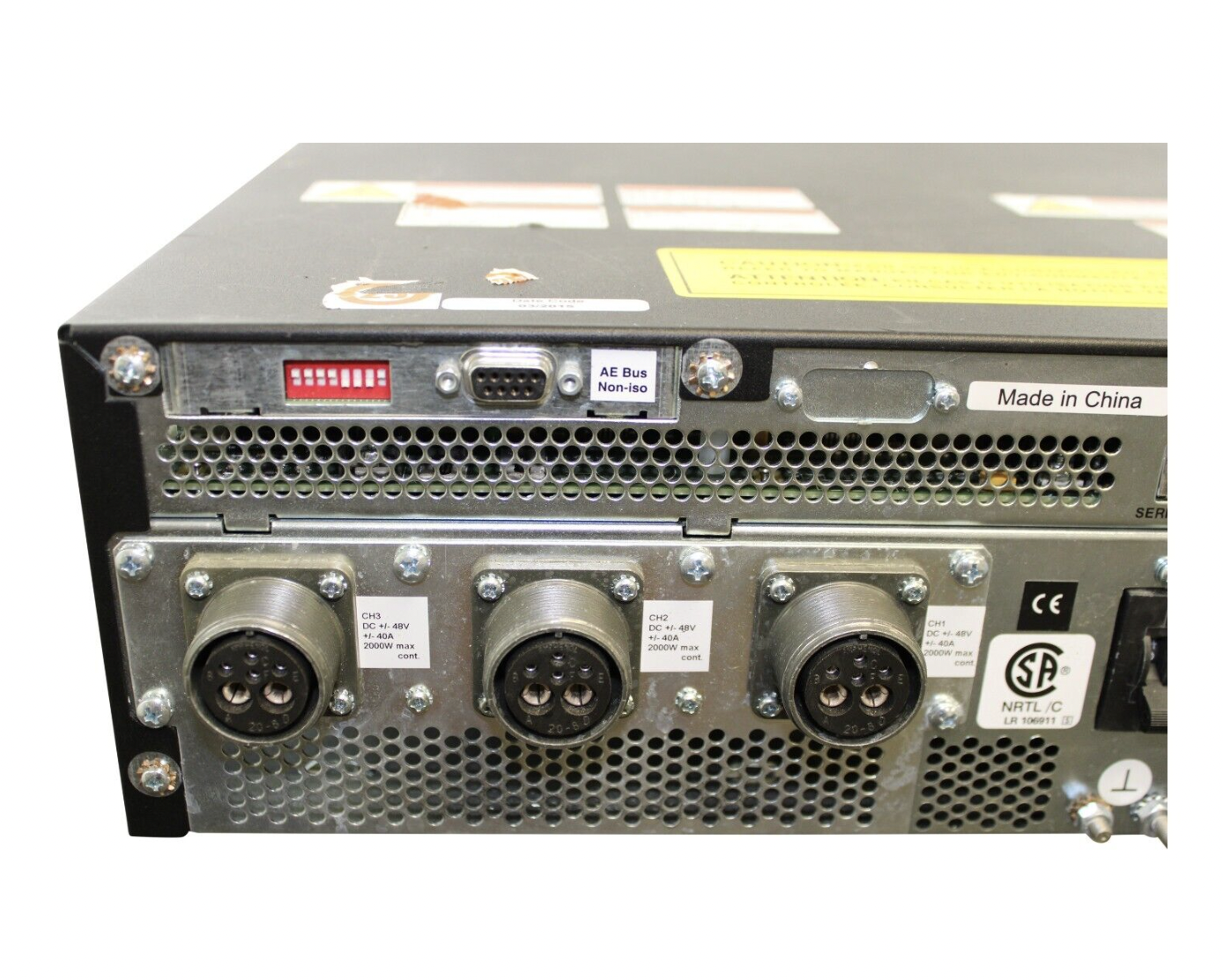 Used Advanced Energy 3152603-219 C RF GENERATOR E'WAVE 208V 50/60 HZ 27-427131-00