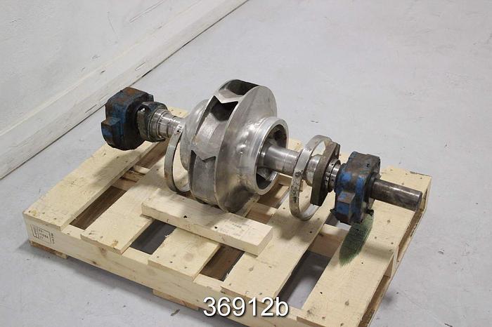 Used Goulds 3410 10x12x14 Pump Rotating Assembly #36912