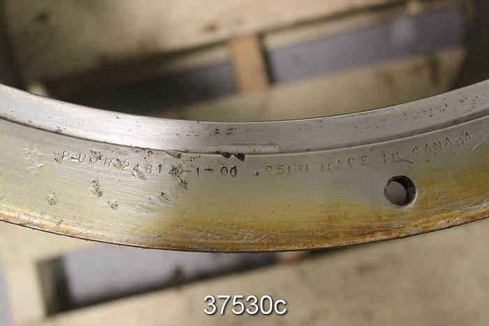 Used Black Clawson 24 PSPH Pressure Screen Basket, 0.25 mm Slots #37530