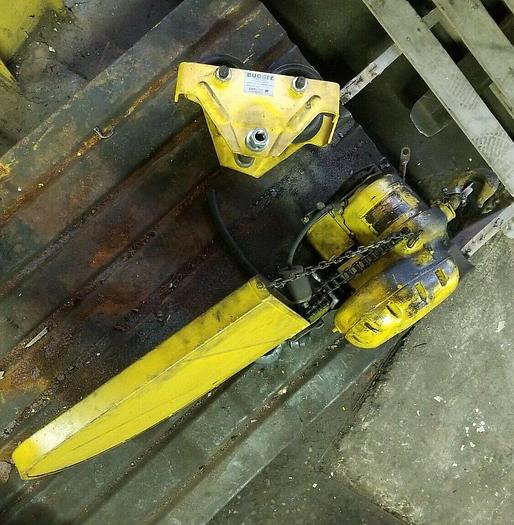 Used BUDGET 1 TON HOIST with trolley