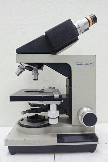 Used Bausch & Lomb 31-32-16 Balplan Microscope with 2 Objectives & 10X WF Eyepieces