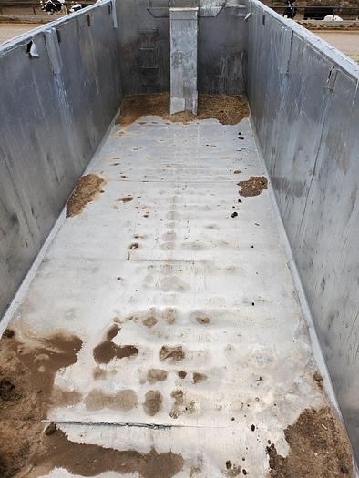 Used 1991 26' Fruehauf End Dump Trailer