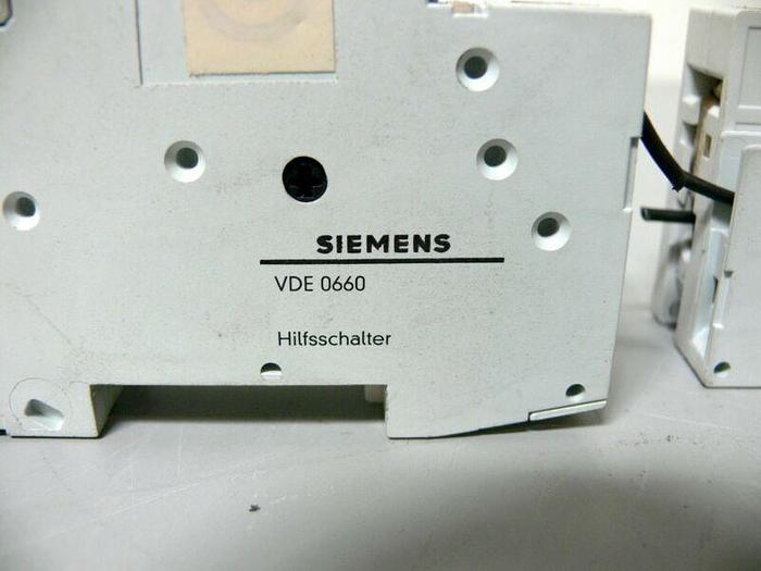 Used Lot of 4 Siemens Circuit Breakers - 5SX21 (X3) 5SX2 (X1) + VDE0660