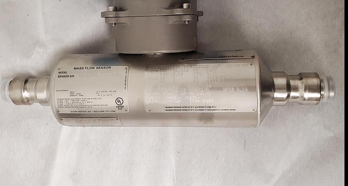 Used Micro Motion Mass Flow Calibrator Sensor
