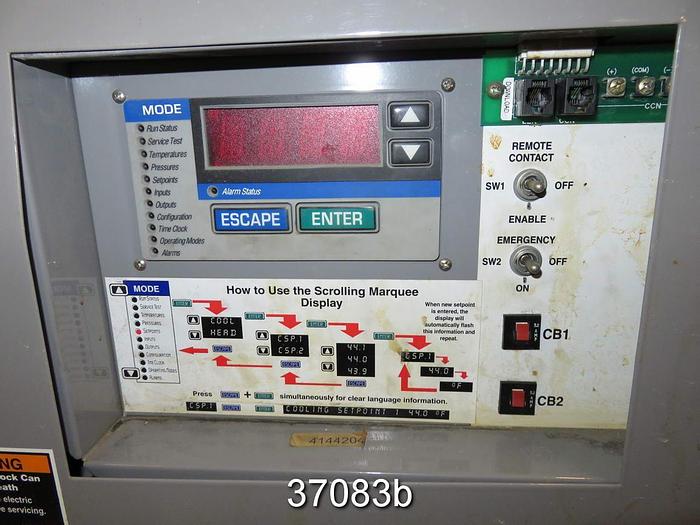 Used Carrier Model 30HWC025 Liquid Chiller #37083