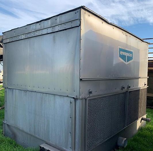 Used Refrig, Cooling Tower, 674 Ton, 316 S/st, Evapco, Dual Cell #S743639