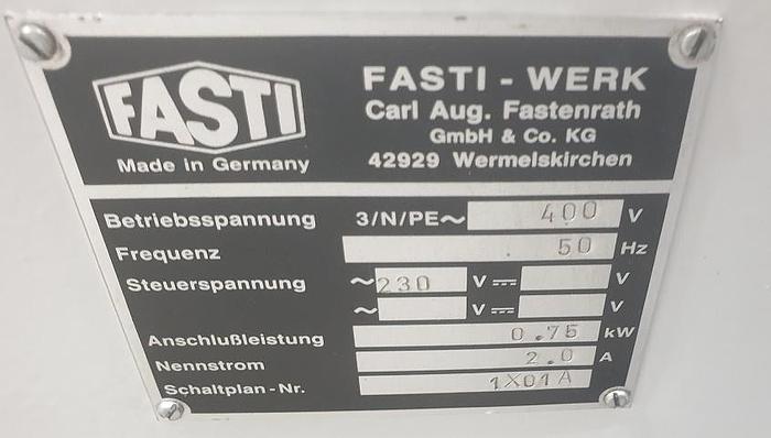 Gebraucht Rundbiegemaschine Fasti 1025-10-1,5