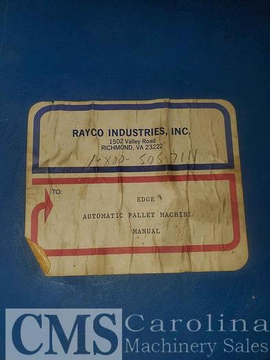 Used Rayco Edge Pallet Nailer