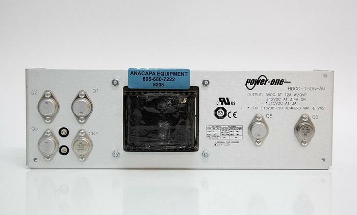 Used Power One HDCC-150W-AG Regulated Power Supply Panel (6208)