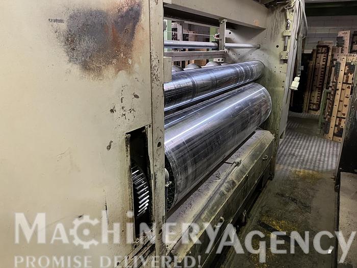 Used 1995 Curioni RDC 1676X2400 Rotary Die cutter 3 Flexo
