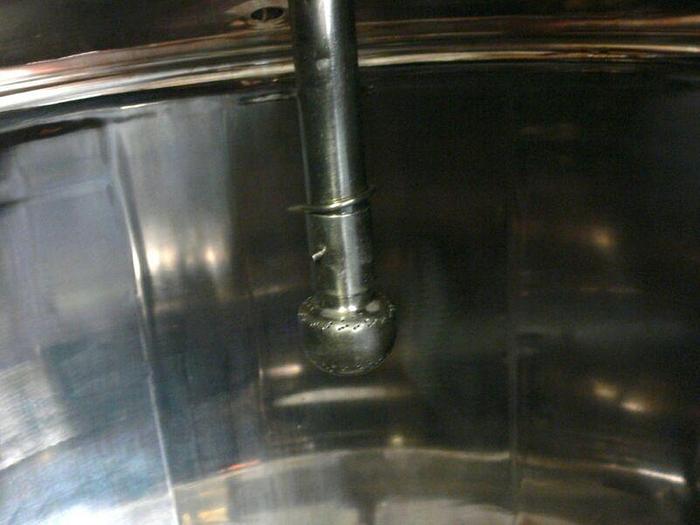 Used DCI 500 Gallon Stainless Steel Single Walled Tank/ Reactor / Pressure Vessel