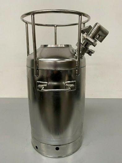Used DCI 35L Stainless Steel Pressure Vessel 40 PSI @ 100° F