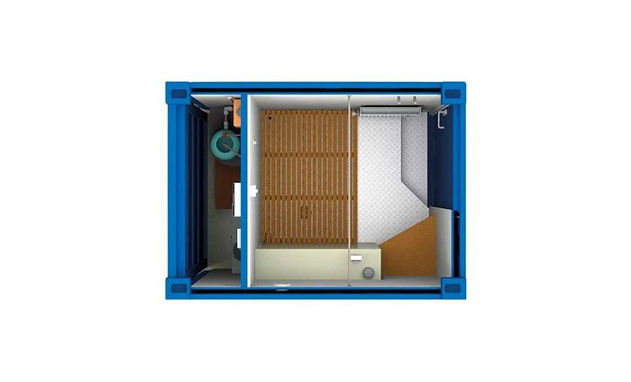 Used Solar Shower – 8’x5′