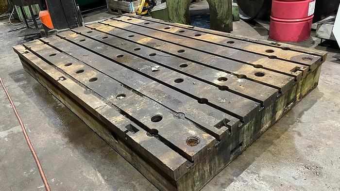 Used Płyty montażowe z rowkami teowymi 