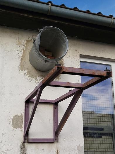 Gebraucht Starker Abluftventilator einer Lackieranlage 4 KW, FFD,  gebraucht