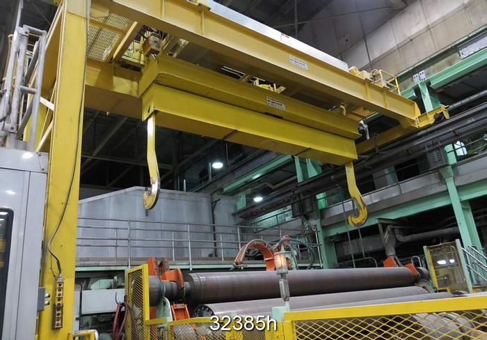 Used Beloit 240" Horizontal Track Reel #32385