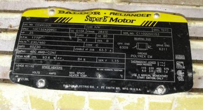 Used 30 CU. FT. RIBBON BLENDER – S/S – 25 HP (#9684)