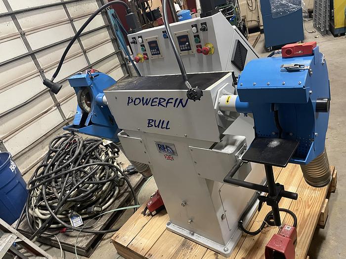 POWERFIN BULL DOUBLE ENDED BUFFING AND POLISHING MACHINE / GRINDER OR CUTOFF