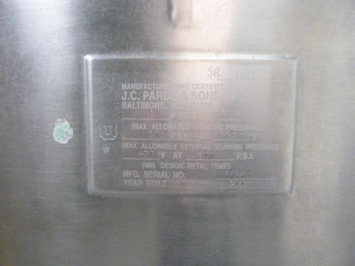 Used JC Pardo Cooker, 300G w/Perforated Basket