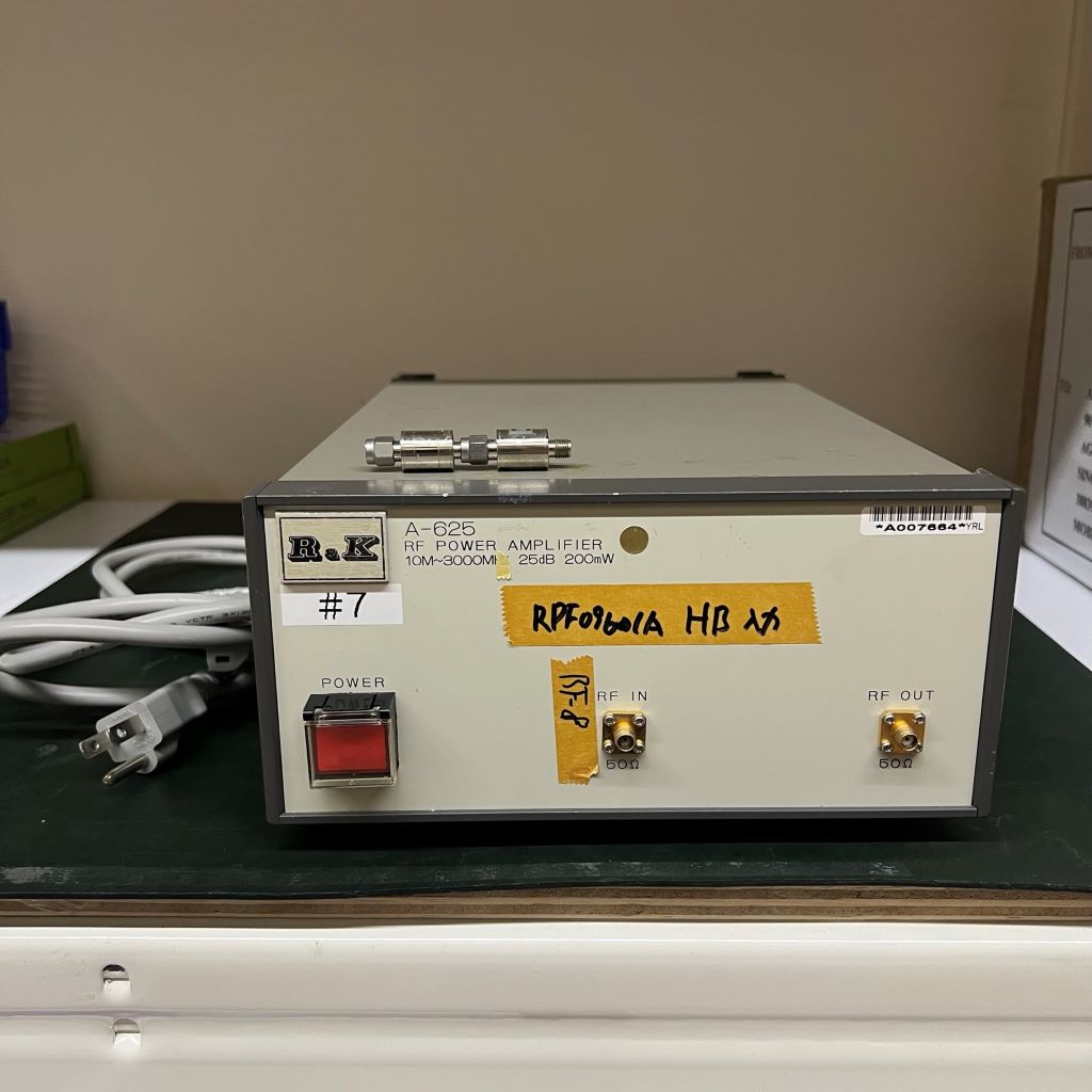 COHU MXCX RF POWER AMPLIFIER A-625