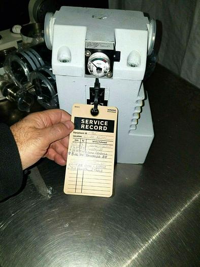 Used Leybold ARS 40-65 Exhaust Pump Filter with 2 Filters and Filter Housing