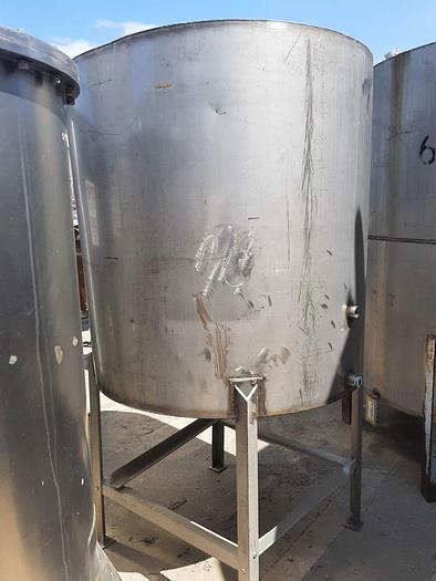 Used Tank, 360 Gallon, 316 S/st, FT/DB, 48" x 46" #S744704