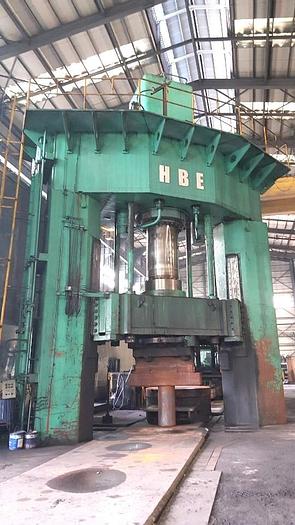 Used Press Forging Open Die Hydraulic HBE Korean