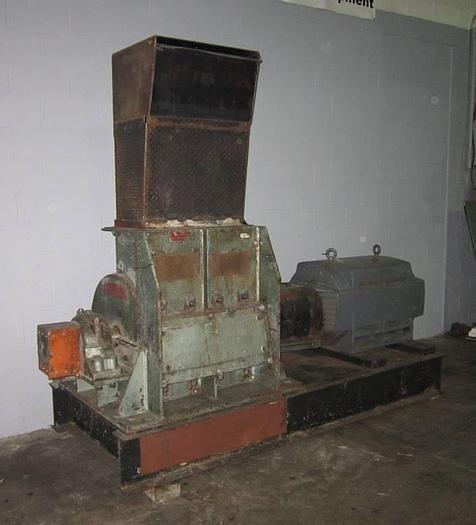 Used 15 IN. x 27 IN. MITTS & MERRILL HOG GRINDER – 300 HP