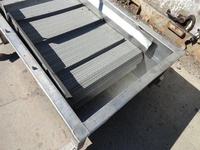 Used Lyco Rinser/Quenching Tank w/Incline Conveyor