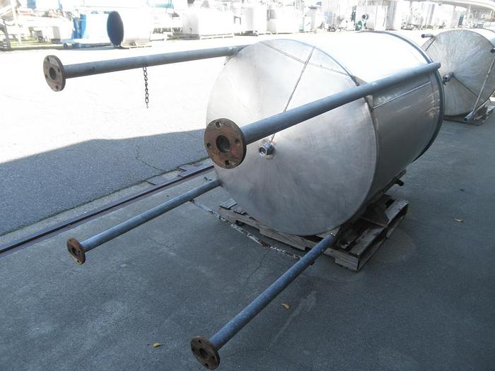Used Tank, 475 Gallon, S/st, 50" X 60", OT/DB #S74572