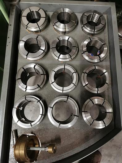 Gebraucht 1 Satz Druckspannzangen 193 E für CNC Drehmaschine