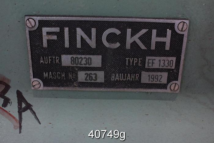 Refurbished Finckh Thickener Model EF1330 #40749