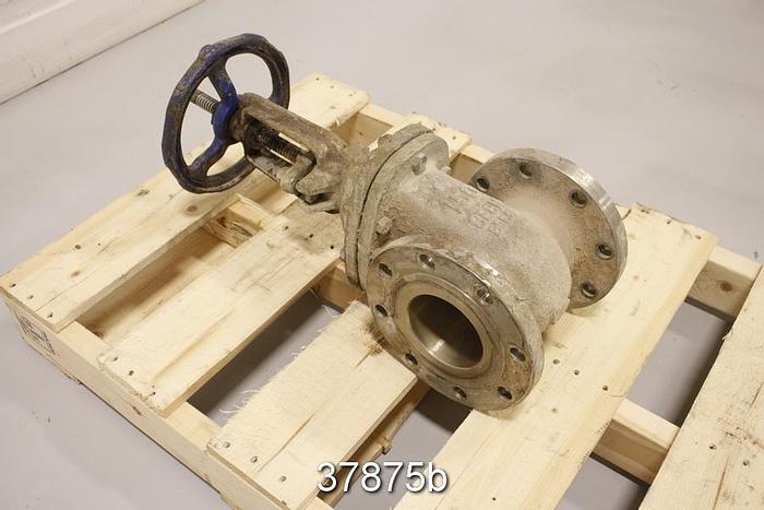 Used Sharpe 4" Outside Stem And Yoke Valve #37875