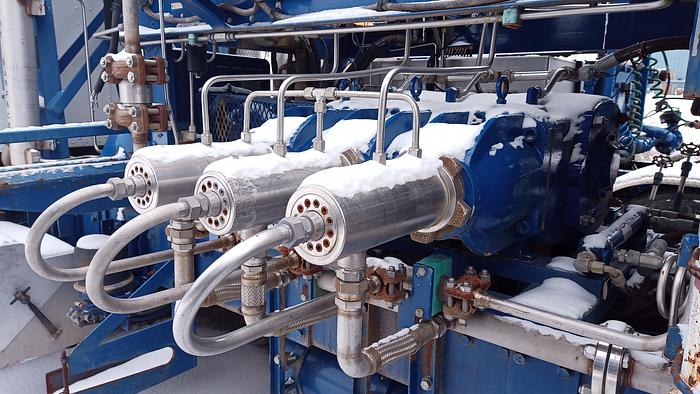 Used 2007 Nitrogen Pump, Bodyload, Peterbilt