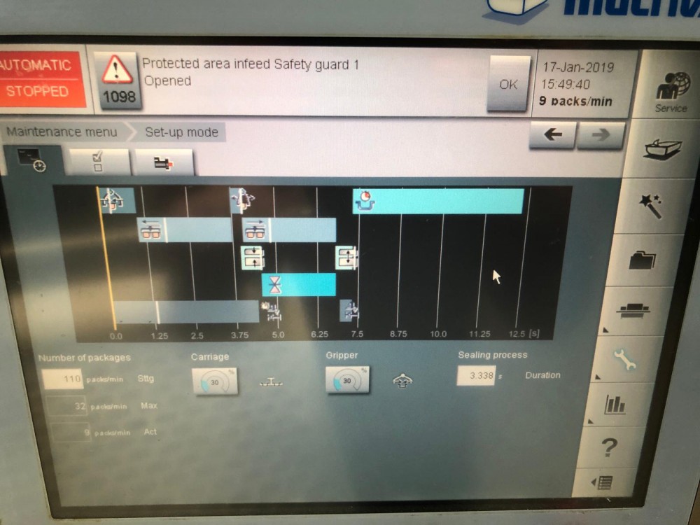 Used Multivac T700 traysealer