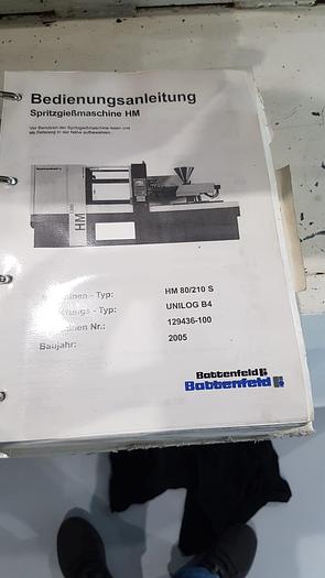 Used 2005 BATTENFELD HM 80/210 S UNILOG B4