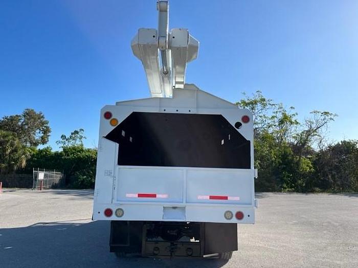 Used C59623 Terex Hiranger XT60 65ft Bucket Boom on 2010 Ford F750 Forestry Dump Truck