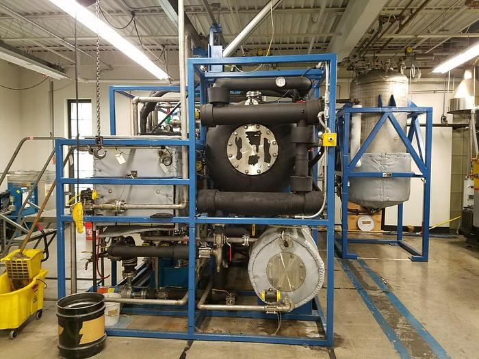Used Tiyoda Serec Vacuum Degreasing System Dual Chambers Dissolves Cleans Rubber & Plastic off Metal Complete System