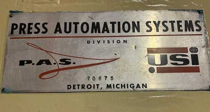 Used P.A.S. USI Uncoiler