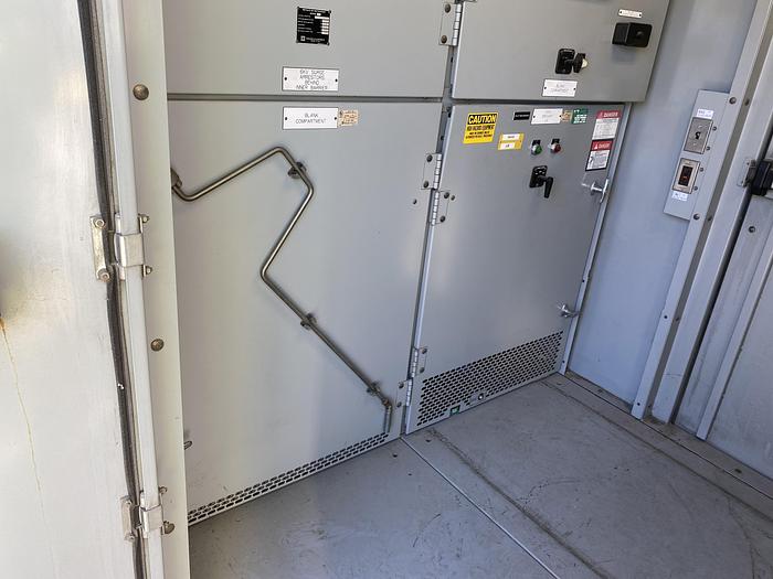 Used SQUARE D MASTERCLAD 3000 AMP SWITCHGEAR ROOM