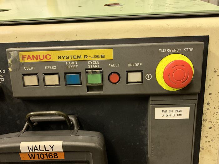 Used FANUC ARCMATE 120iB 6 AXIS CNC ROBOT WITH RJ3iB