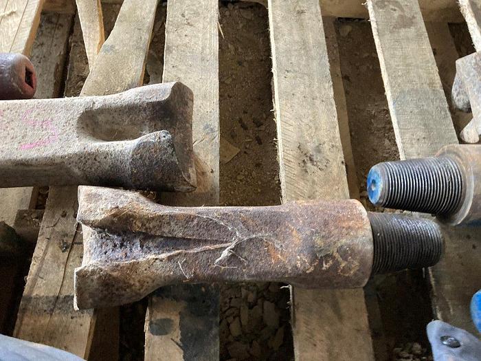Used 5-5/8” diameter x approx.. 12-1/2” length Cable Tool Drilling Chisel Bit