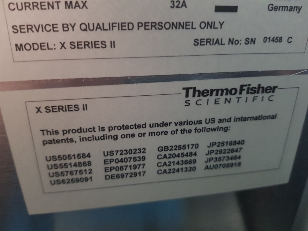Used Thermo Fisher Scientific X Series II