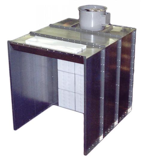 Used Col-Met 9.5 x 16 Spray Booth