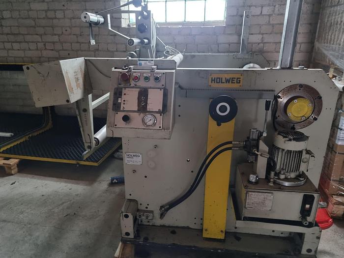 Used (disassembled & stored in warehouse) 2001 HOLWEG RS26 + IF 526 printing unit (4 colours) - Flat & satchel paper bag machine