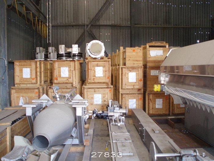 Unused Vaahto  Vaahto Top Fourdrinier System, 190" Wire Width, Unused, Approach Flow Equipment, Fourdrinier Extension Equipment, Complete Top Fourdrinier With Headbox, 3000Fpm #27833